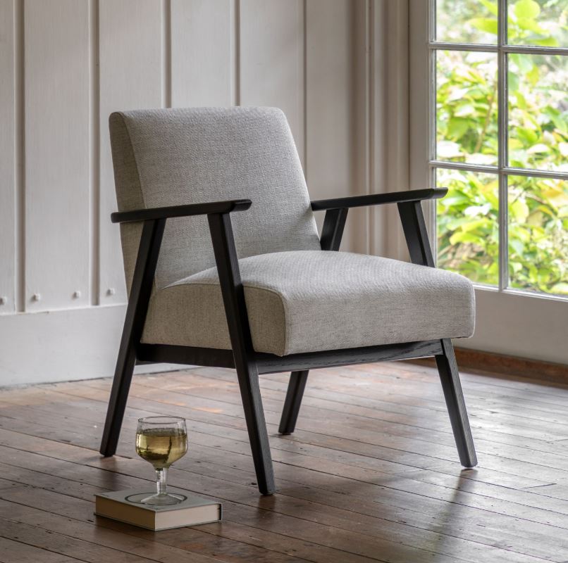 Neto Armchair Mottled Stone
