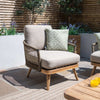 Byron Rope Weave Lounge Chair Sandstone