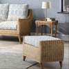 Desser Camden Modern Wicker Footstool
