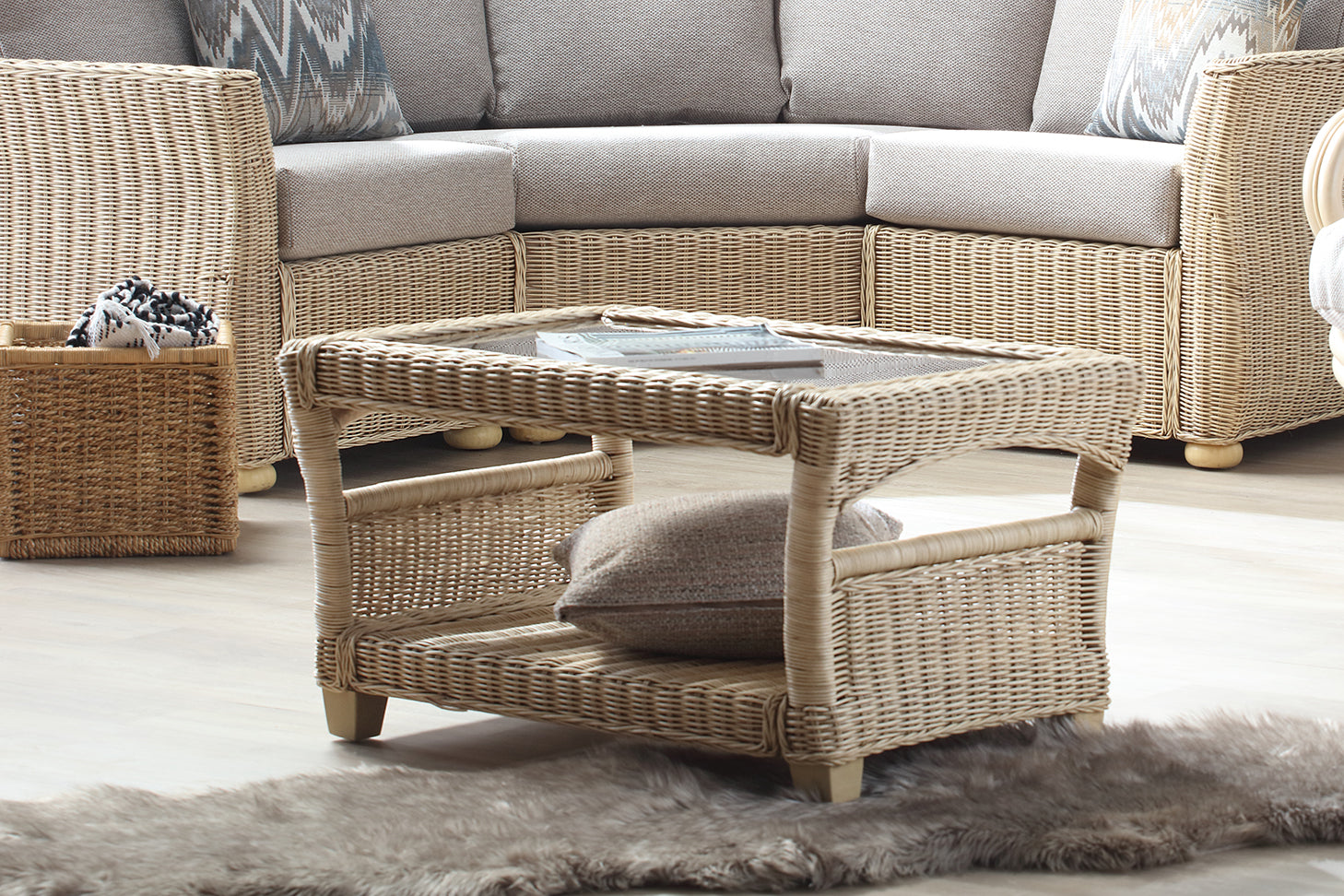 Desser Corsica Coffee Table | Luxury Rattan Furniture