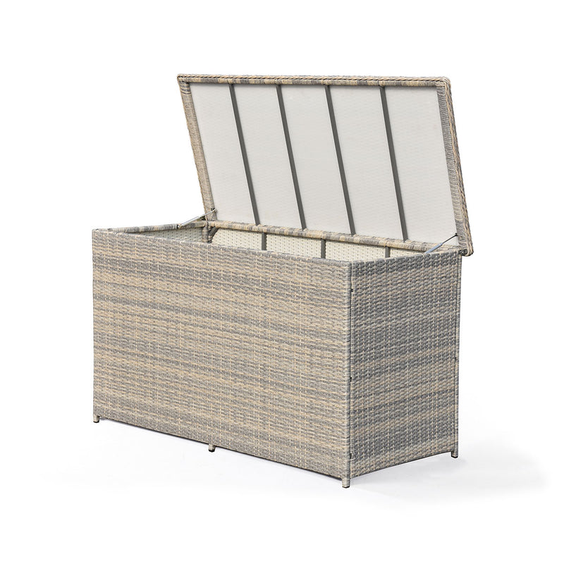 kendal outdoor rattan cushion storage box