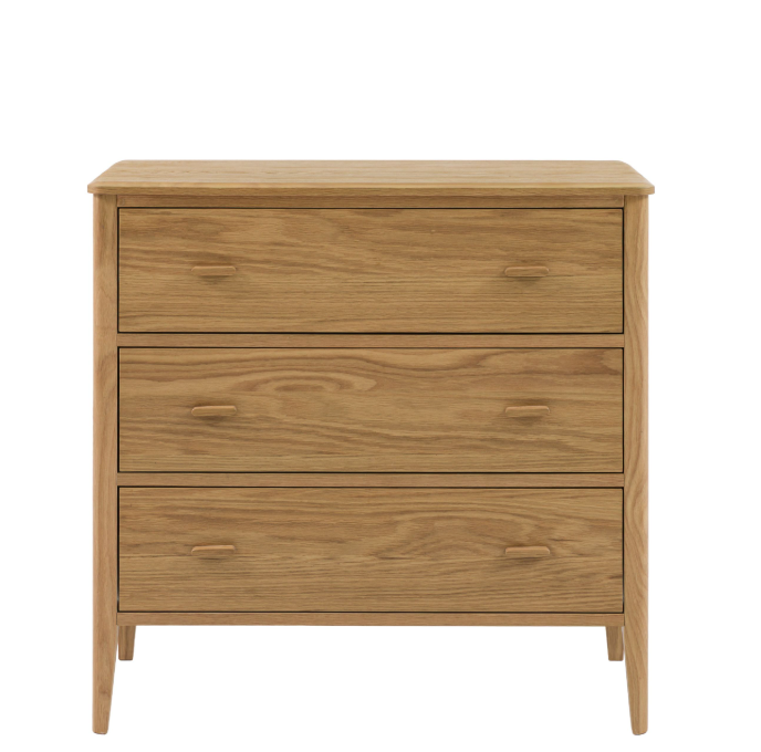 Camilia Natural 3 Drawer Chest