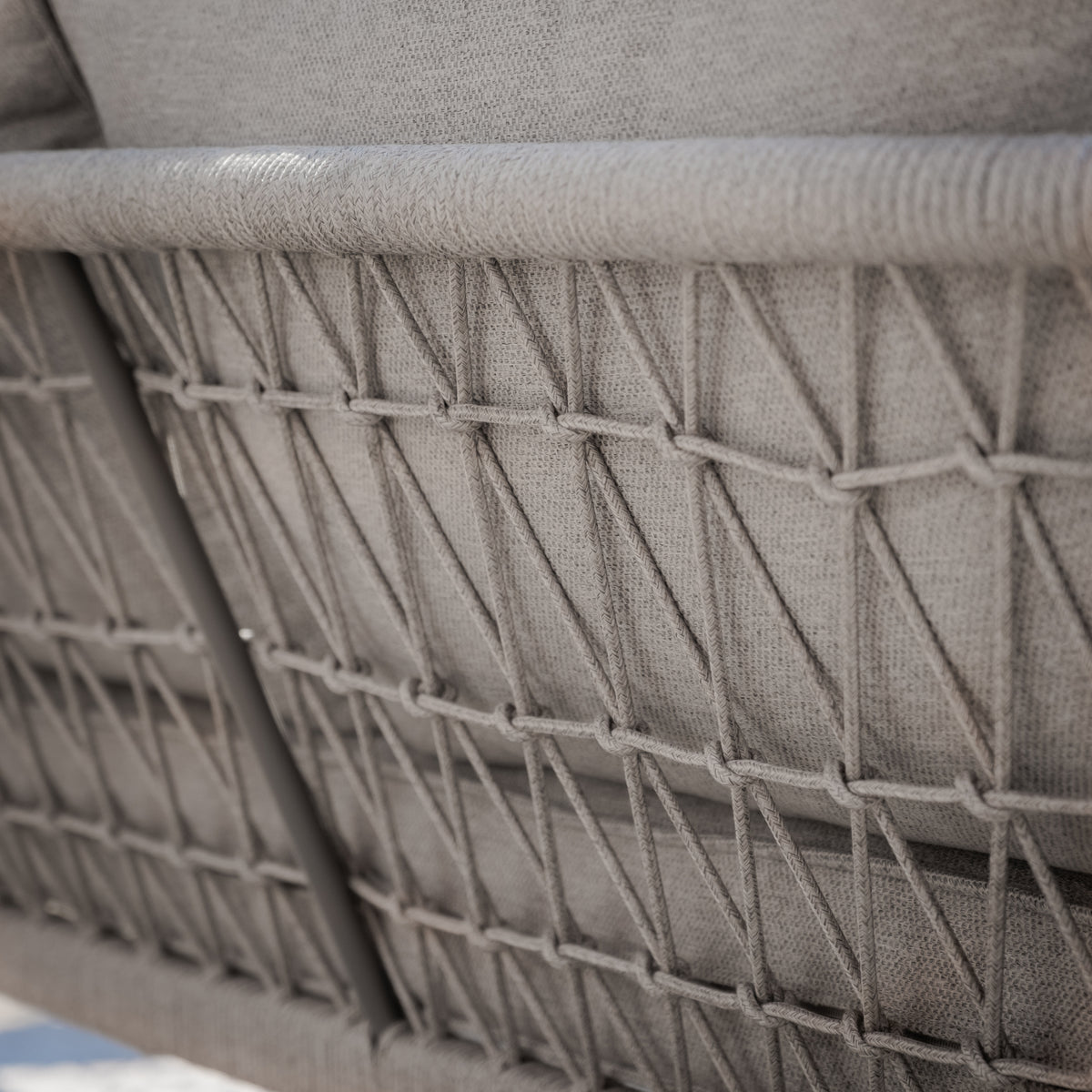 Cannes Large Corner Sofa Set - Cool Linen