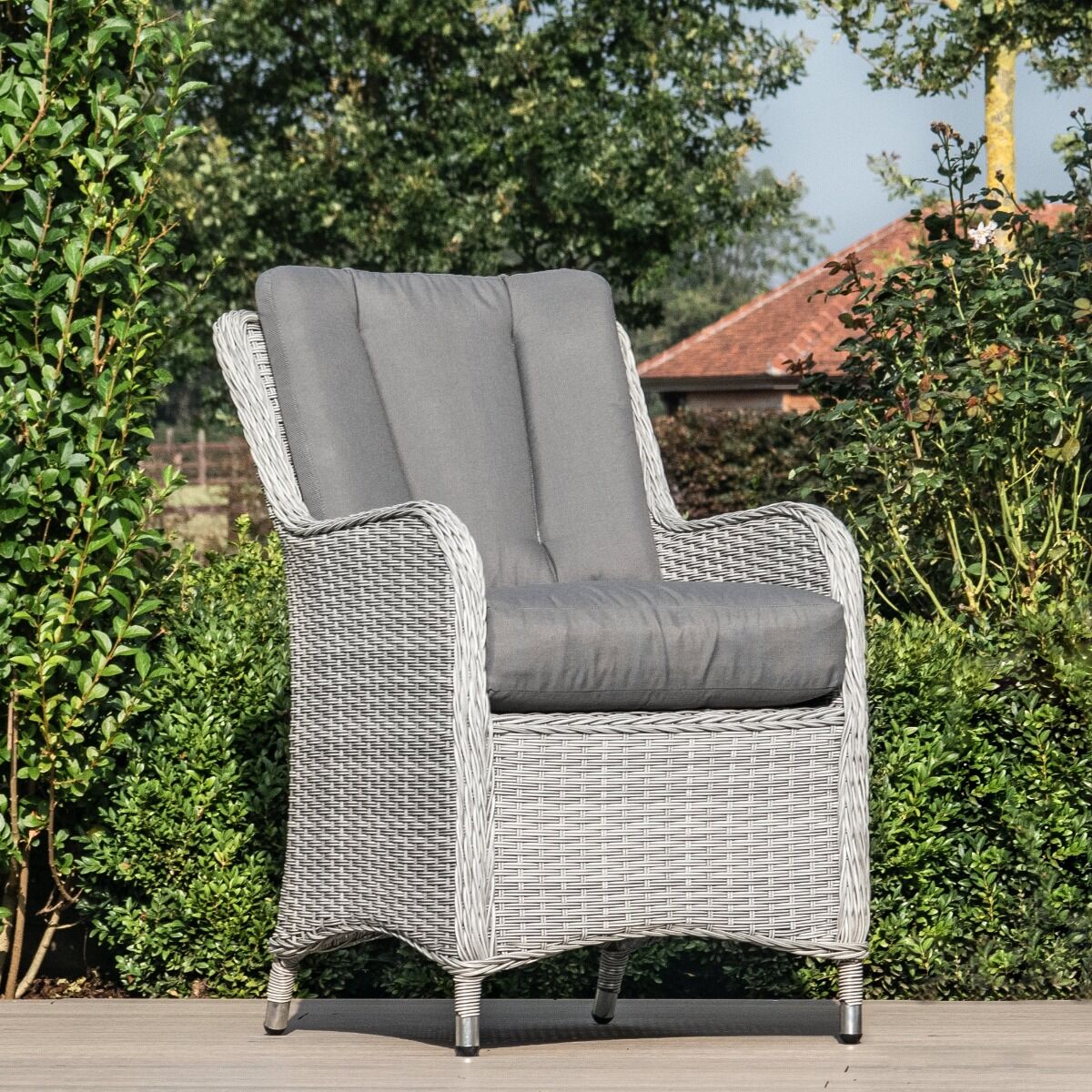 Cartmel Outdoor Rattan 8 Seat Oval Dining Set with Lazy Susan