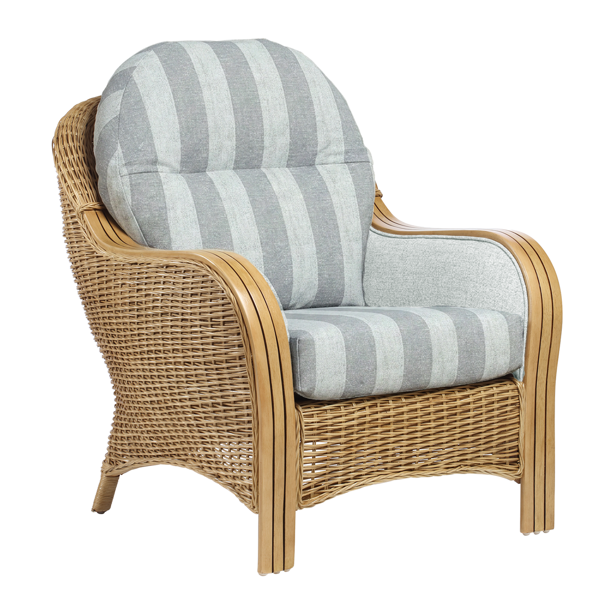 Centurion Armchair in Athena Stripe