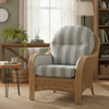 Centurion Armchair in Athena Stripe