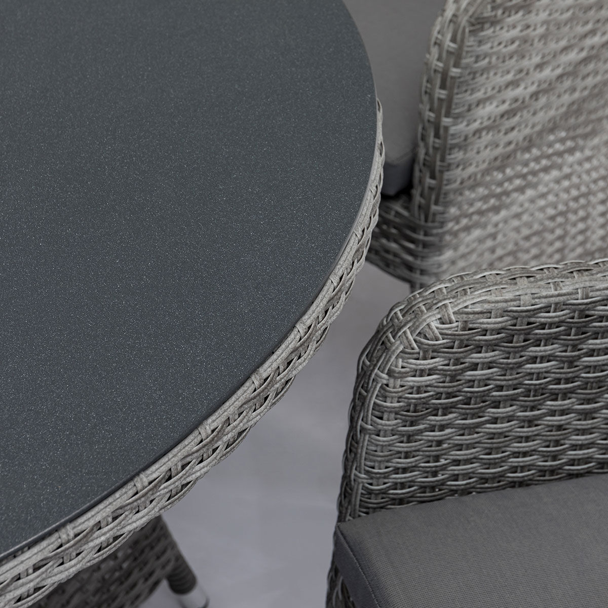 Chaval Rattan 6 Seat Oval Dining Set