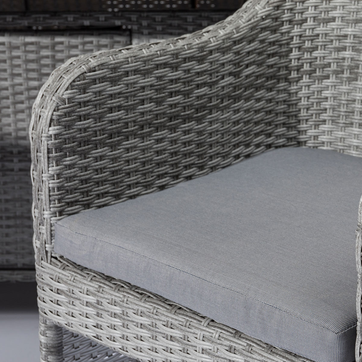 Chaval Rattan 6 Seat Oval Dining Set
