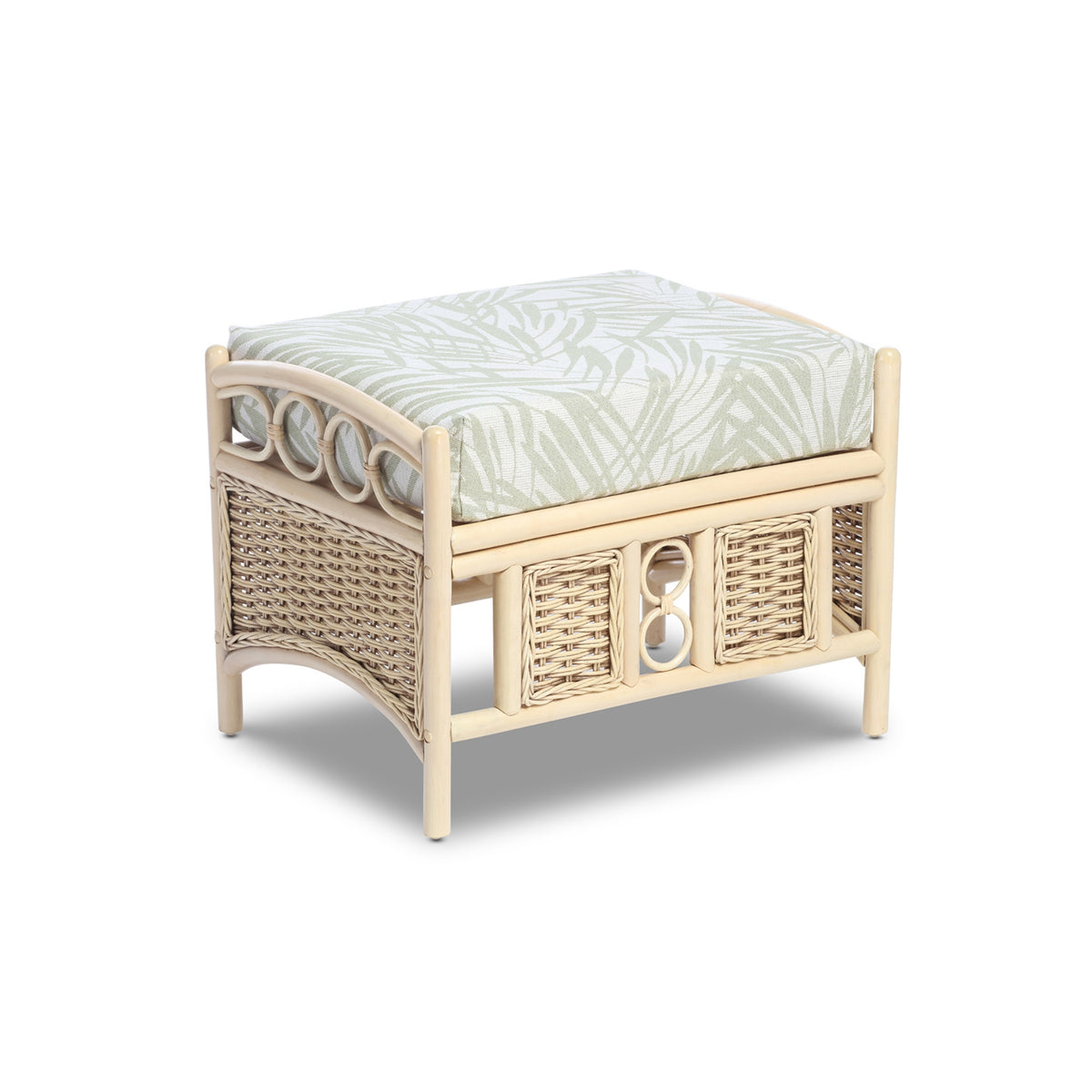 Chelsea Rattan Footstool
