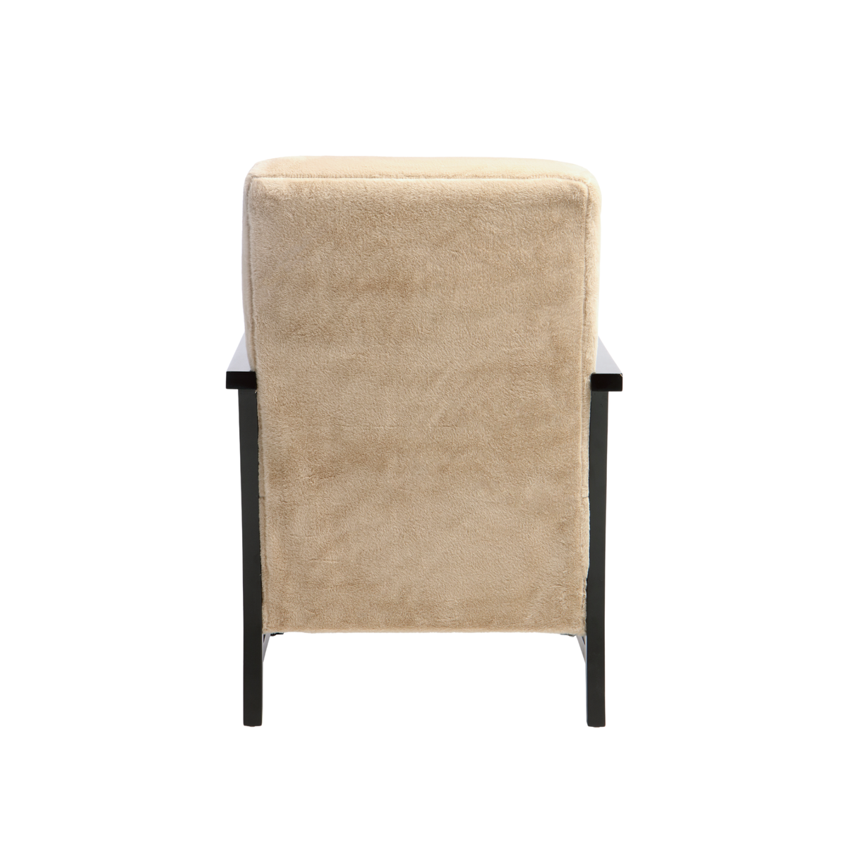 Cheshire Upholstered Chair with Black Rattan Arms