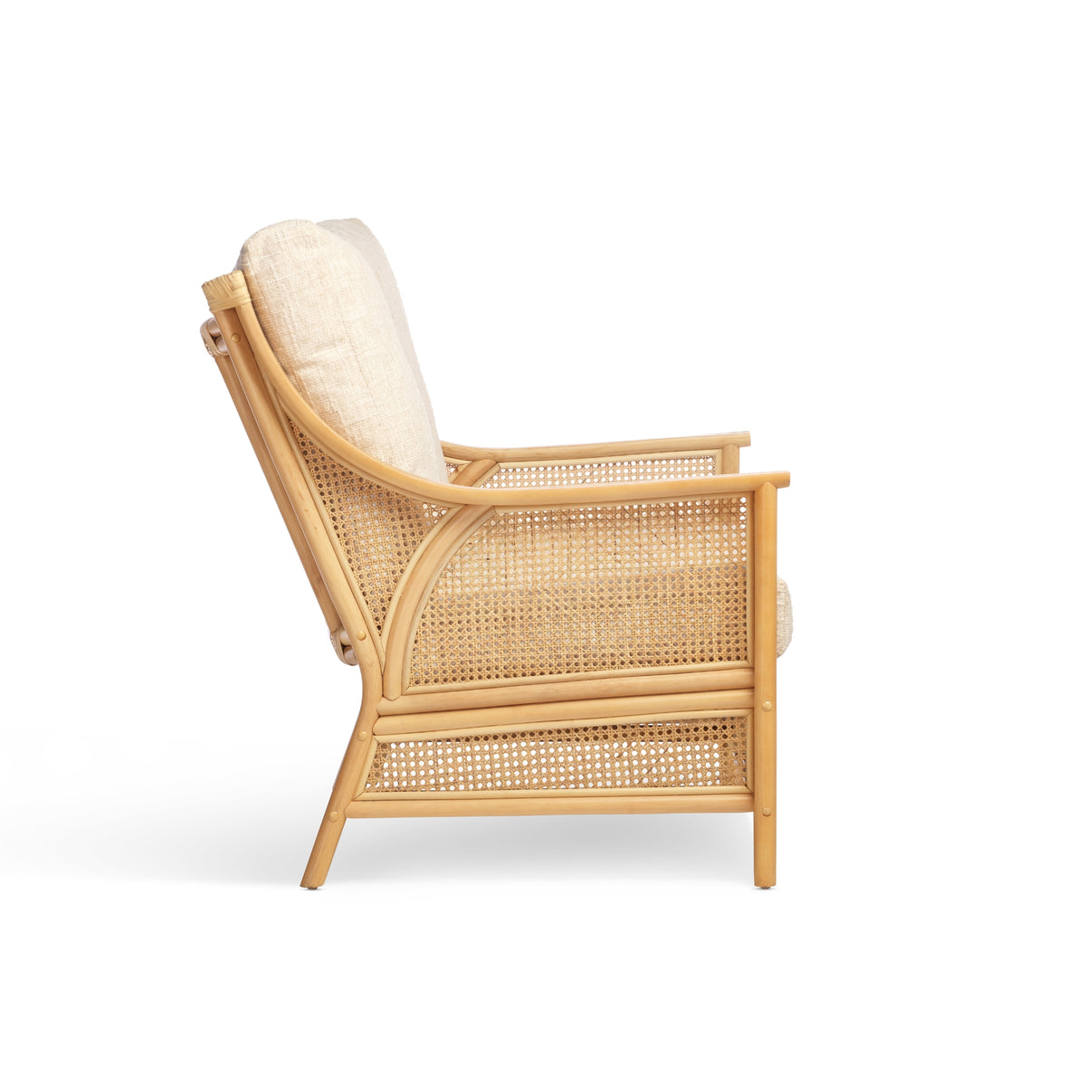 Chester Natural Cane Two-Seater Sofa