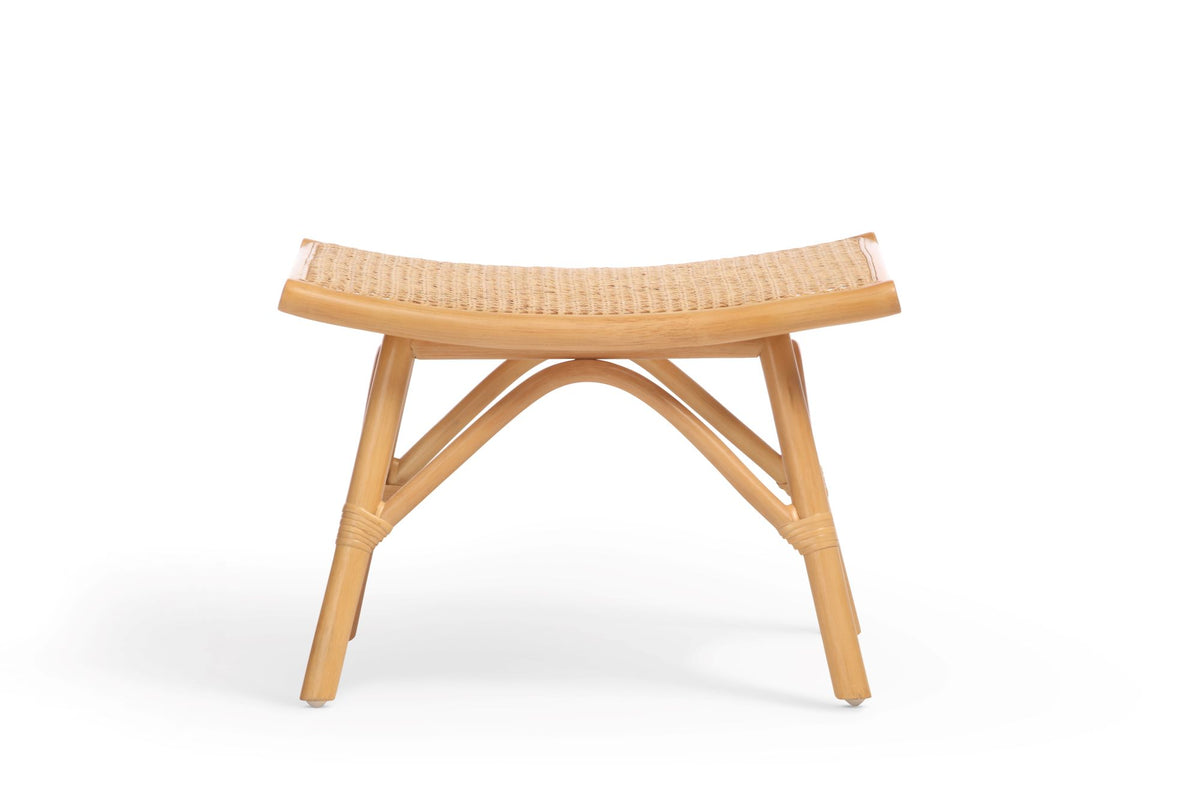 Chester Natural Rattan Footstool