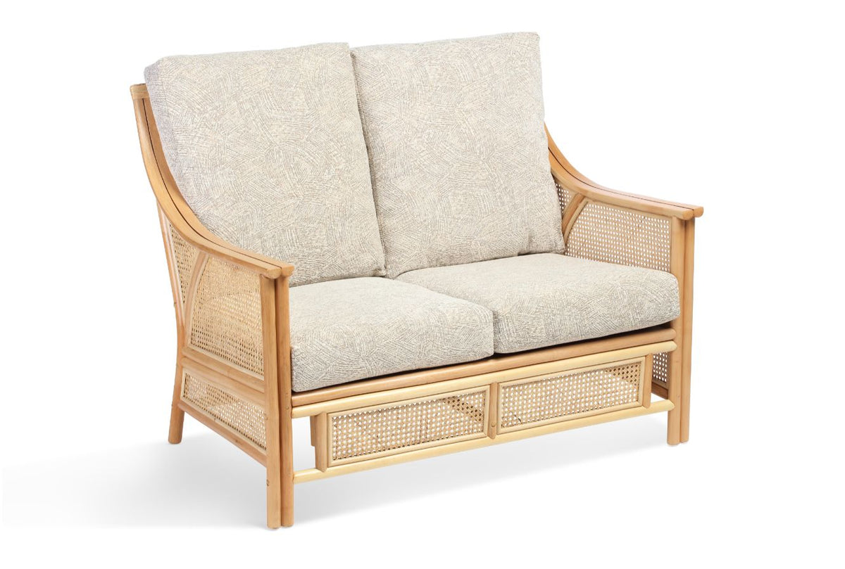 Chester Natural Cane 2 Seater Sofa