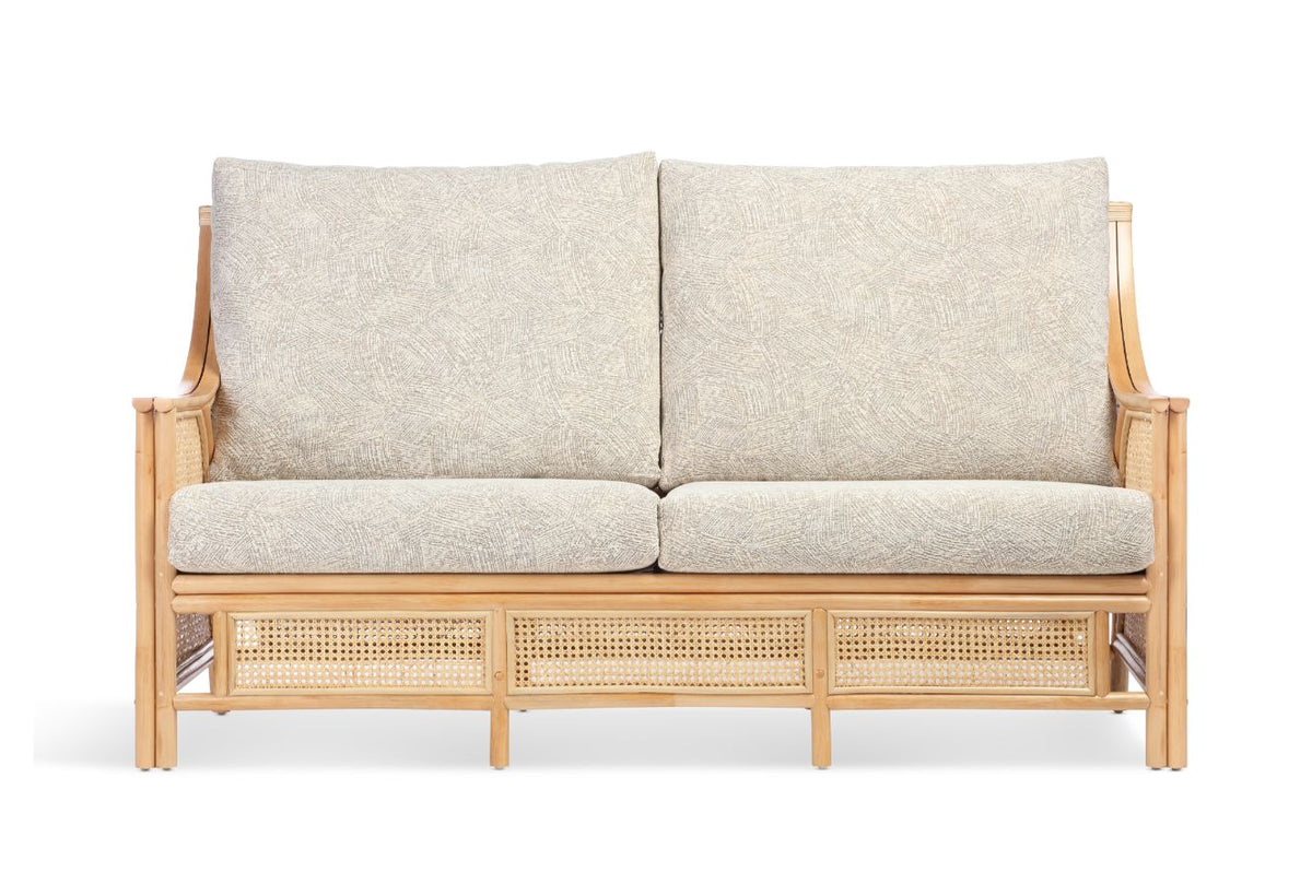 Chester Rattan 3-Seater Sofa, Natural