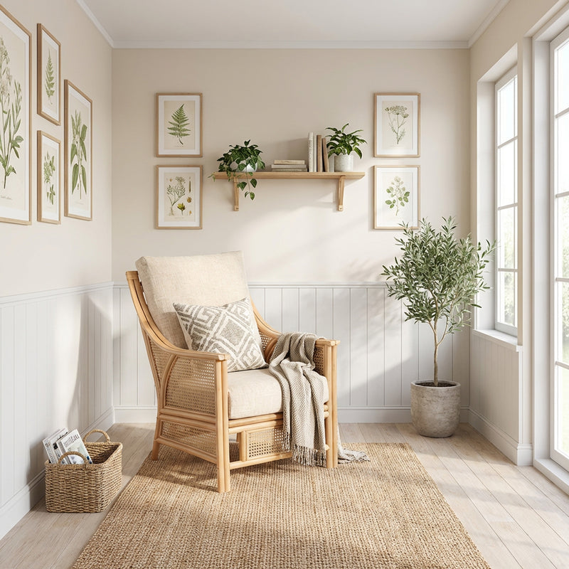 Chester Natural Rattan Cane Chair