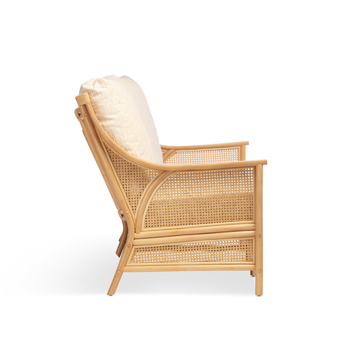 Chester Natural Cane 3 Seater Suite