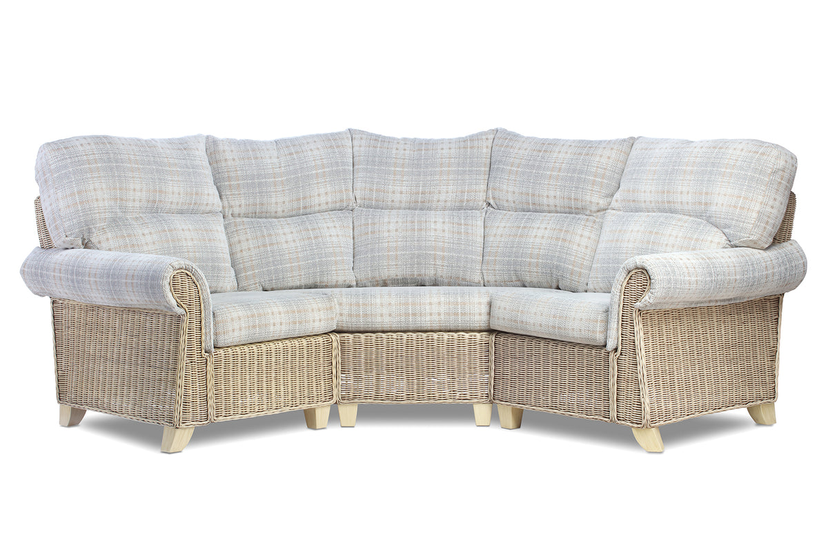 Clifton 3-Piece UK Cane Corner Sofa