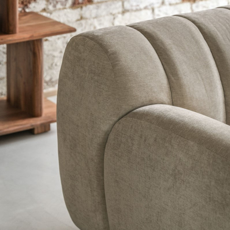 Corbina 3 Seater Sofa in Cream