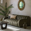Corbina 3 Seater Sofa in Moss Green