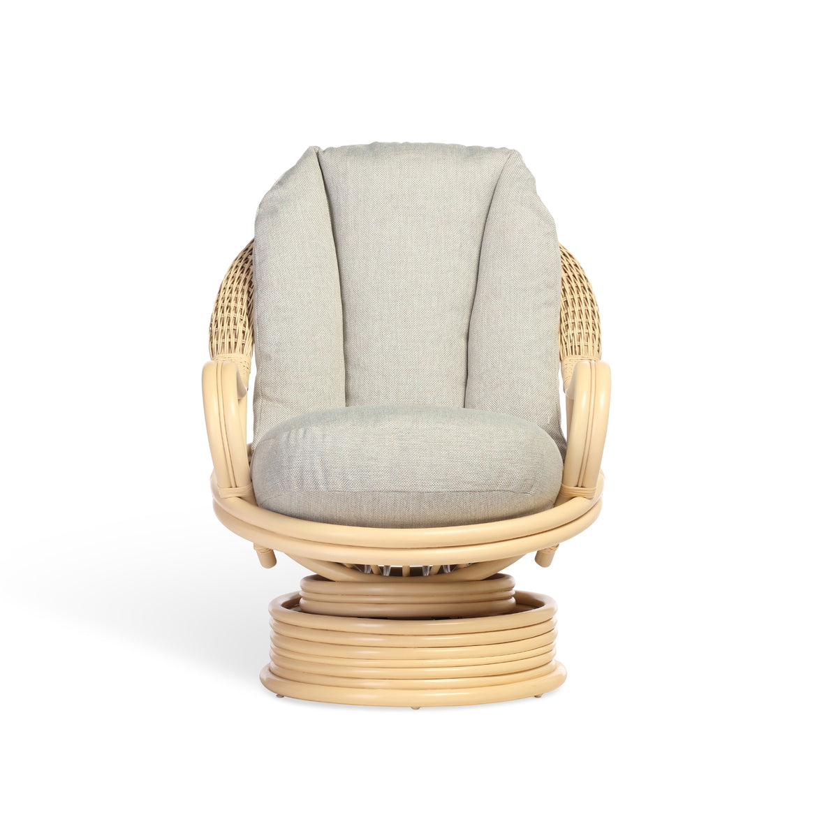 Samford Natural Wash Deluxe Swivel Rocker