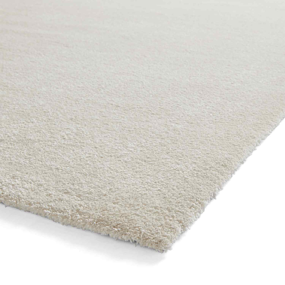 bay washable shaggy rug in beige 3 sizes available