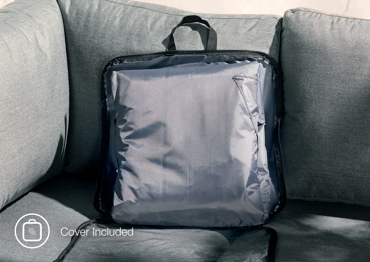 Aruba Outdoor Fabric Armless Chair