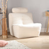 UK Made Vanilla Boucle Armchair