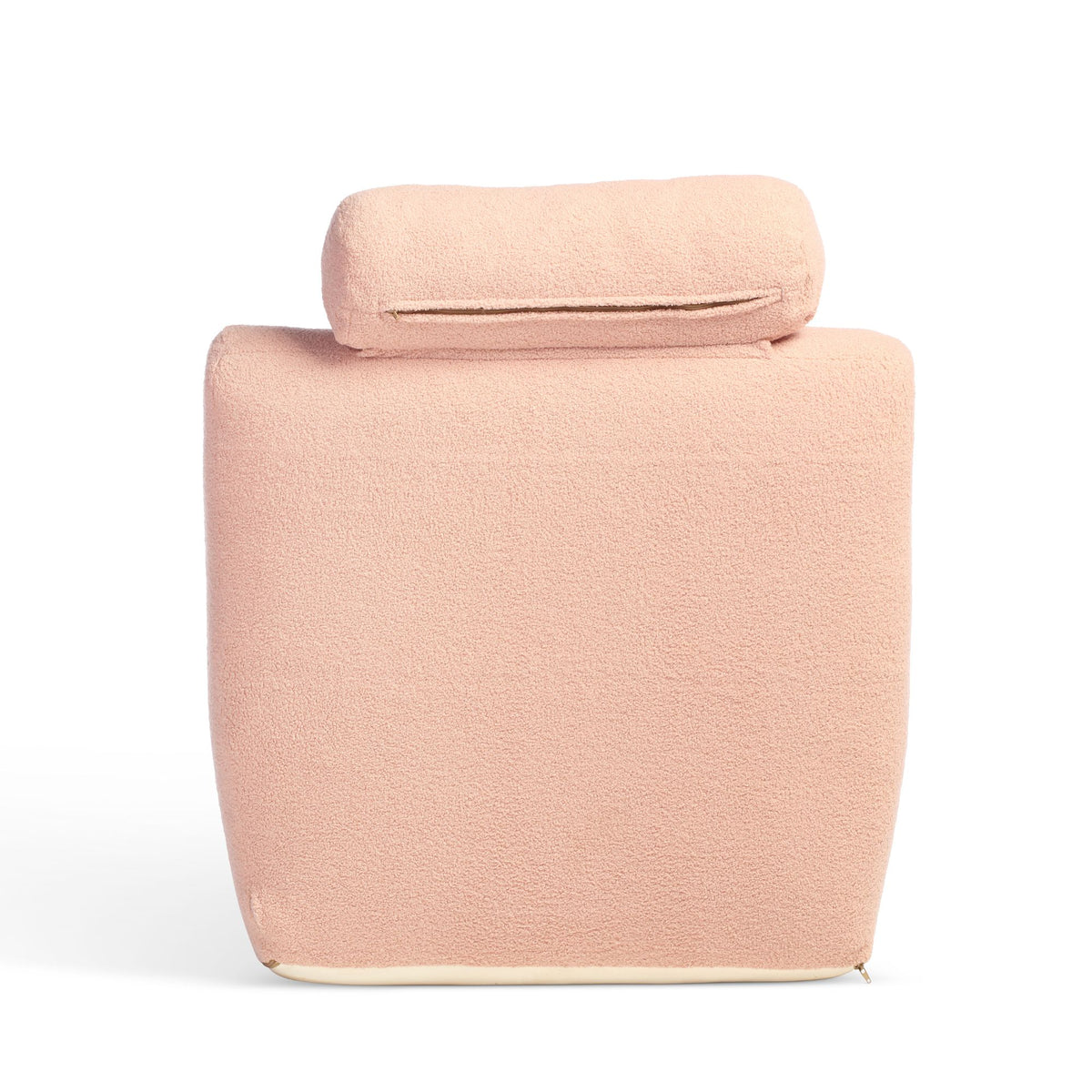 Pink Boucle Comfortable UK Made Chair