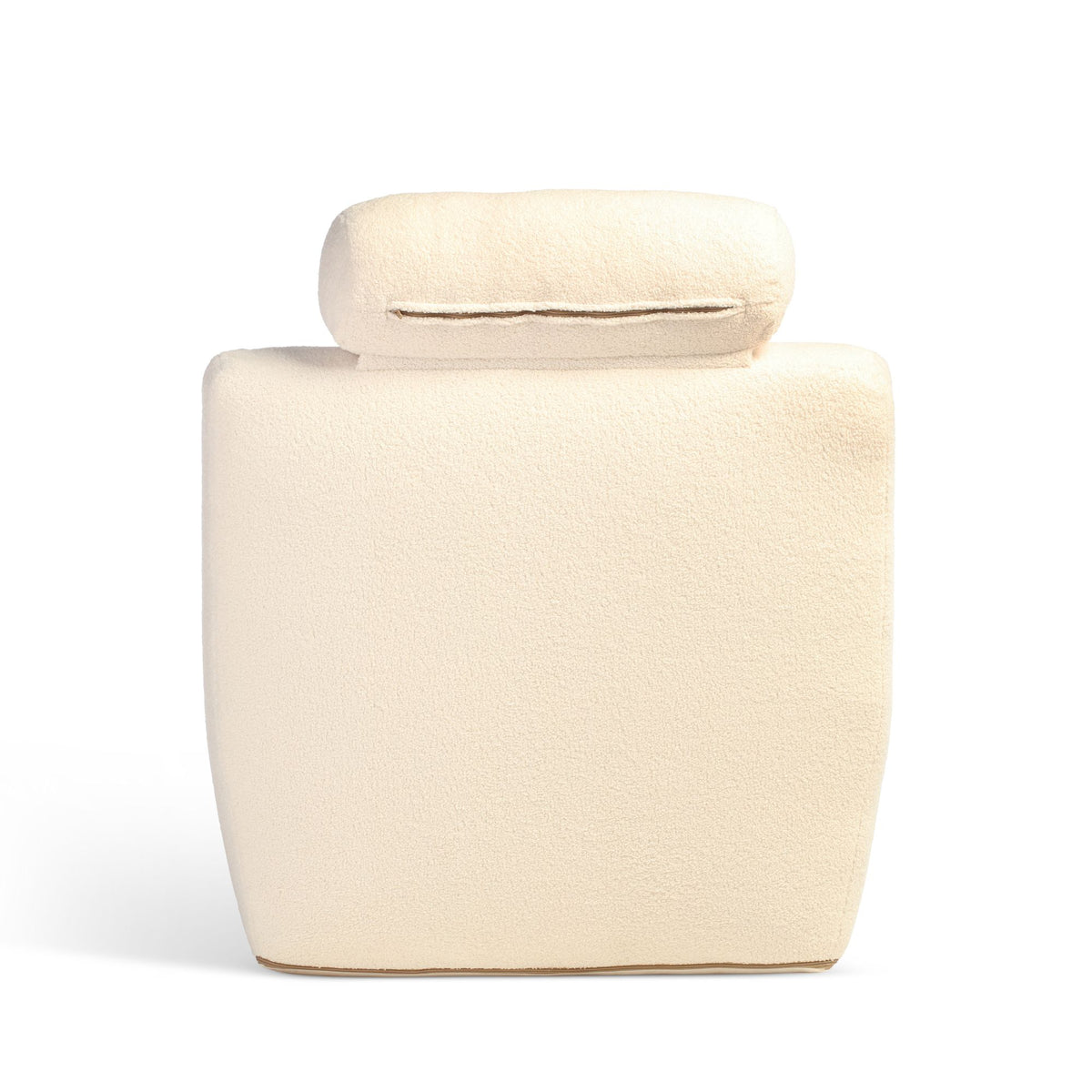 UK Made Vanilla Boucle Armchair