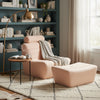 Pink Boucle Comfortable UK Made Chair