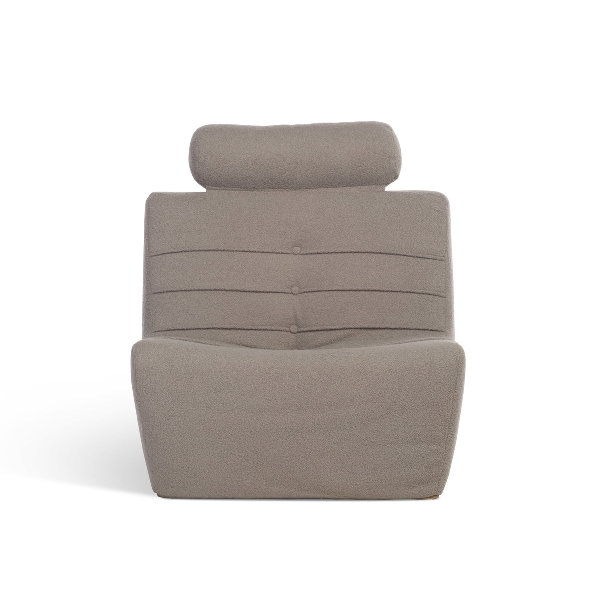 Shadow Grey UK Boucle Lounge Chair