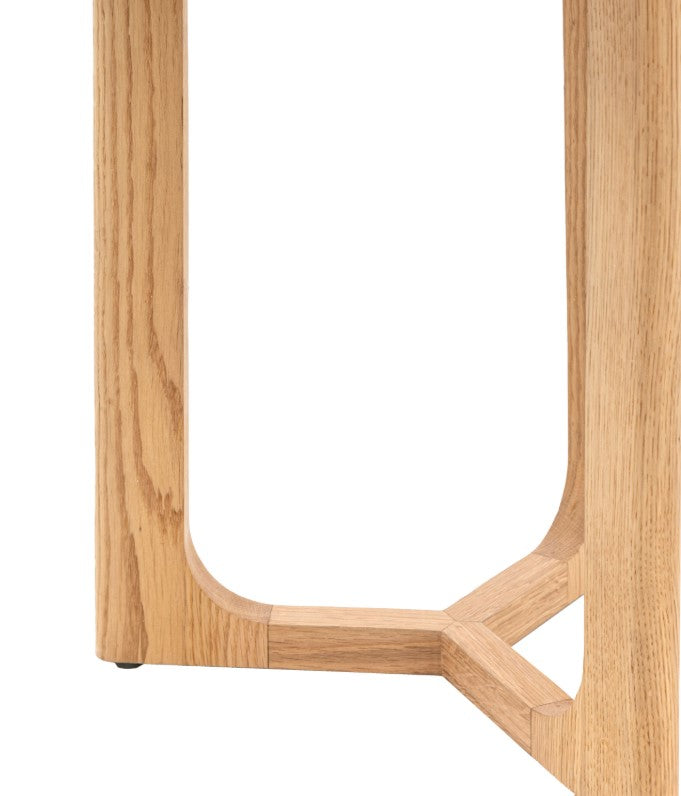 Craft Wooden Round Side Table Natural