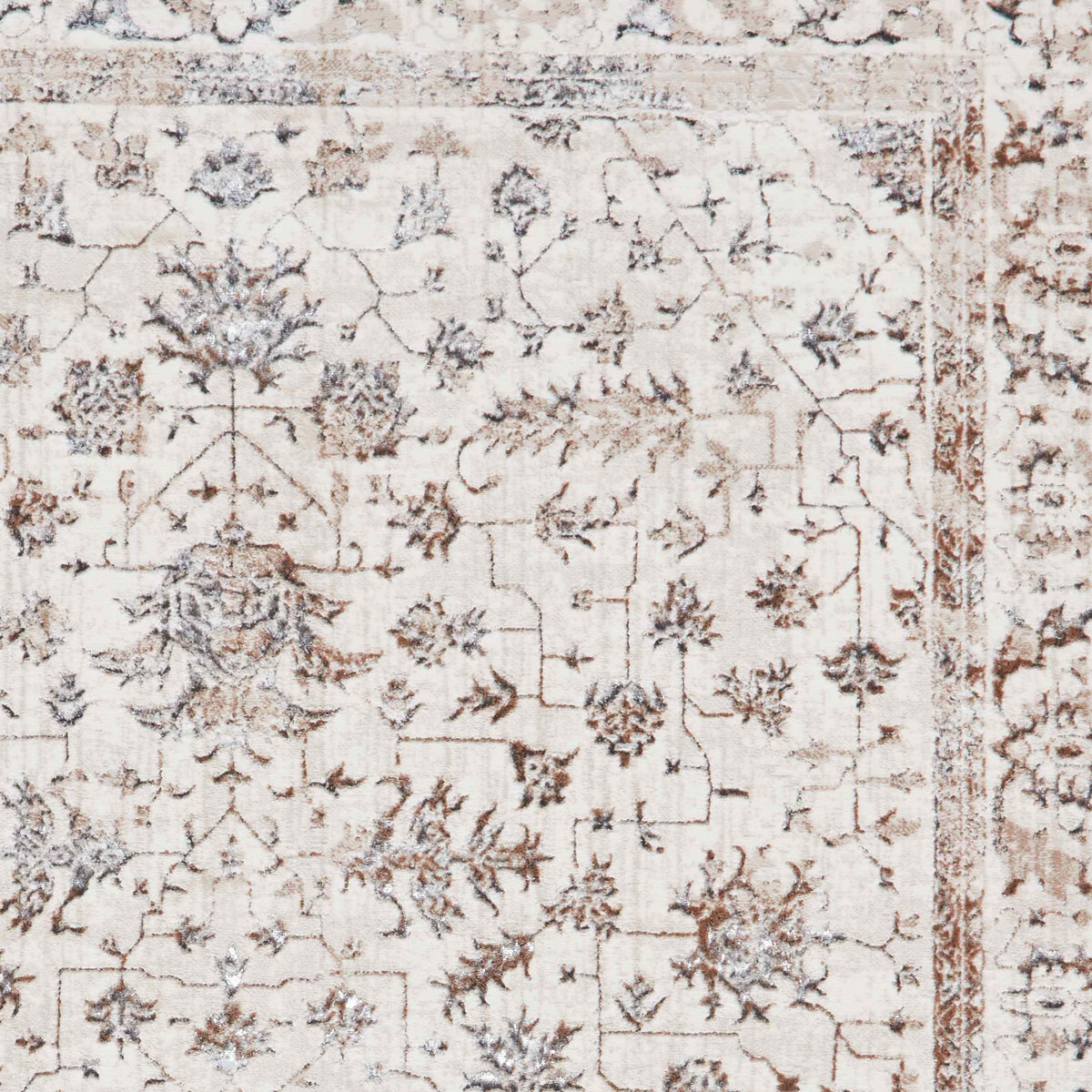 janus flat rug in beige and multi 2 sizes available