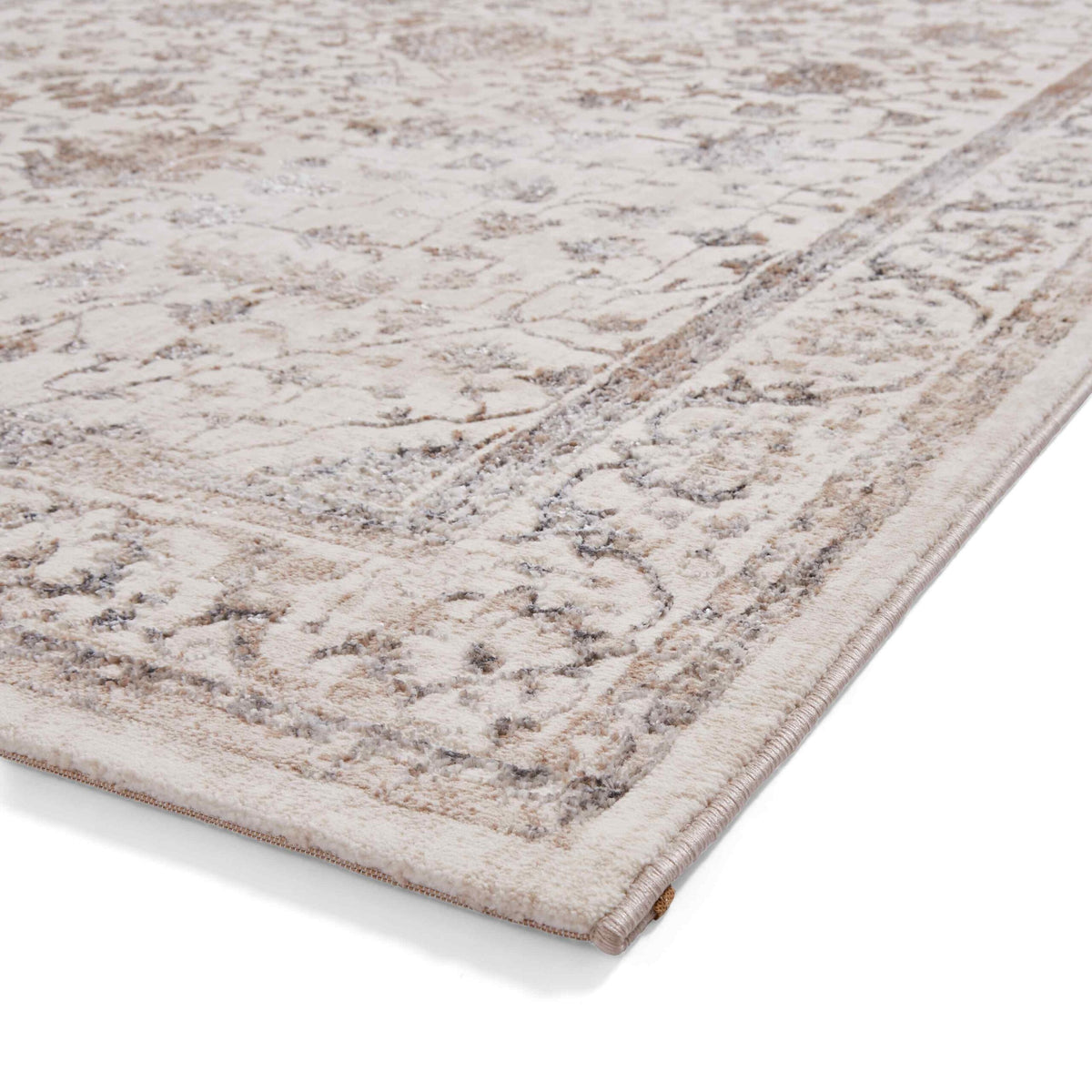 janus flat rug in beige and multi 2 sizes available