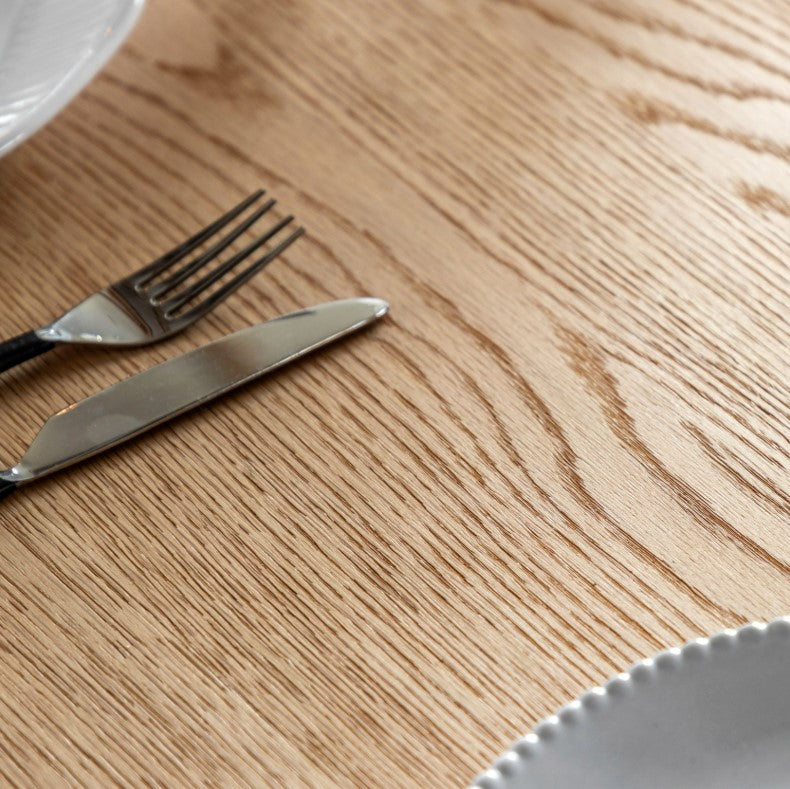 Creswell Extendable Rectangle Dining Table in Natural