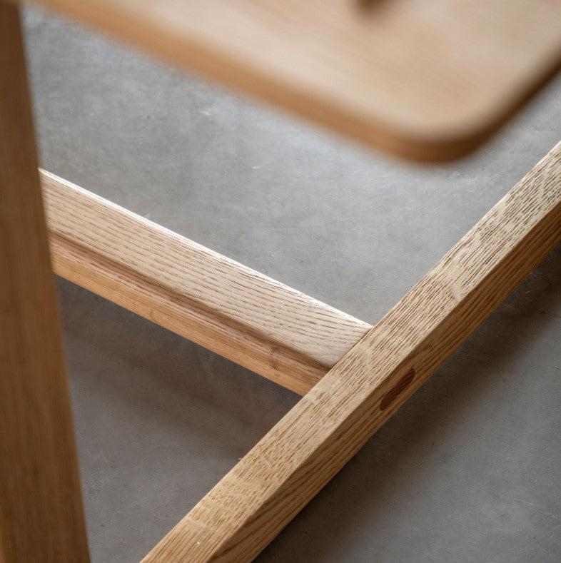 Creswell Extendable Rectangle Dining Table in Natural