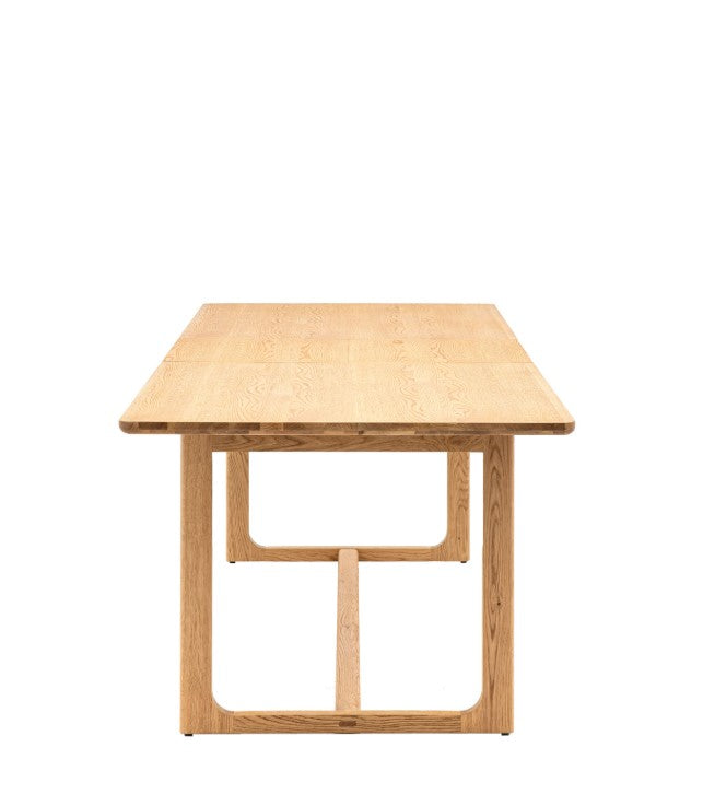 Creswell Extendable Rectangle Dining Table in Natural