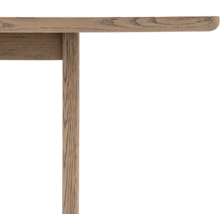Creswell Rectangle Dining Table in Smoked