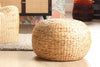 Danish Rattan Footstool Pouffe
