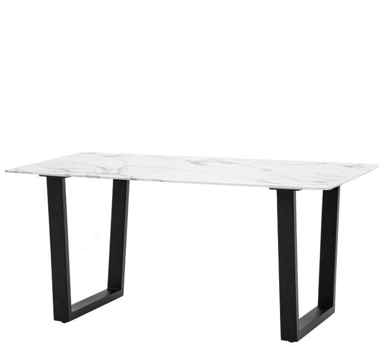 Darington Dining Table in White