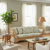 Natural Rattan Day Bed in Lily