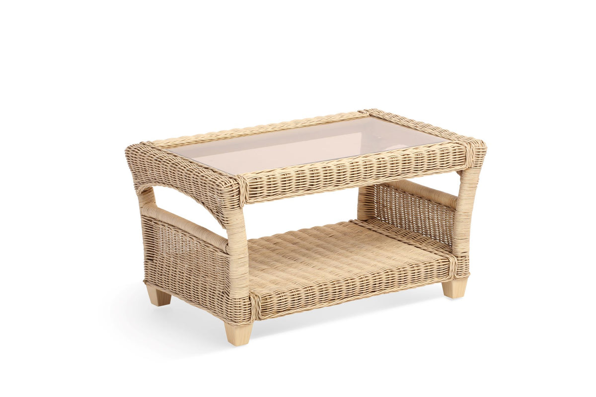 Desser Dijon Natural Wash Rattan Coffee Table