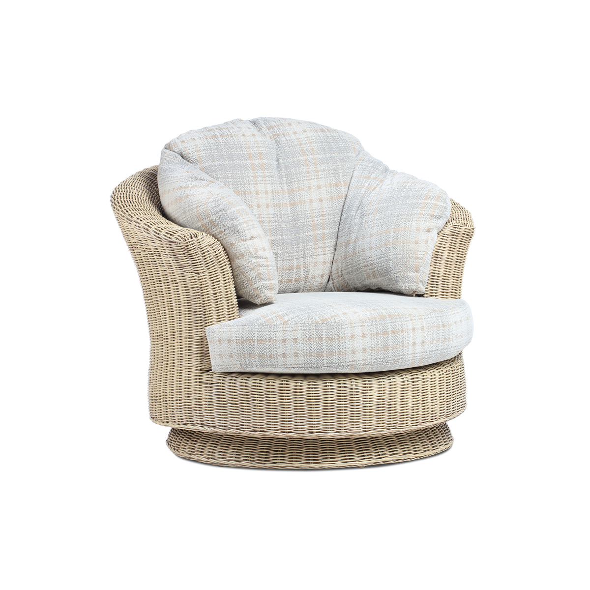 Clifton Natural Wash Lyon Swivel Chair