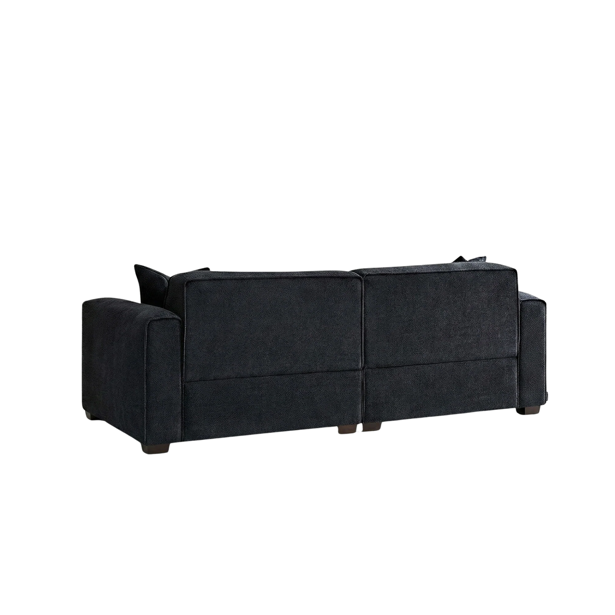 Dorian 3-Seater Sofa in Midnight Black Boucle
