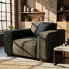 Dorian Armchair in Midnight Black Boucle