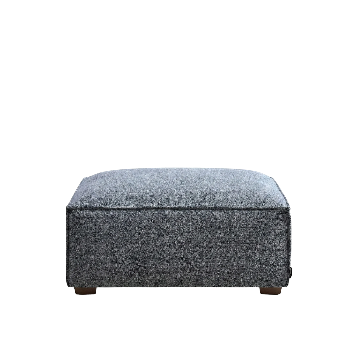 Dorian Modular Footstool in Charcoal Grey Boucle
