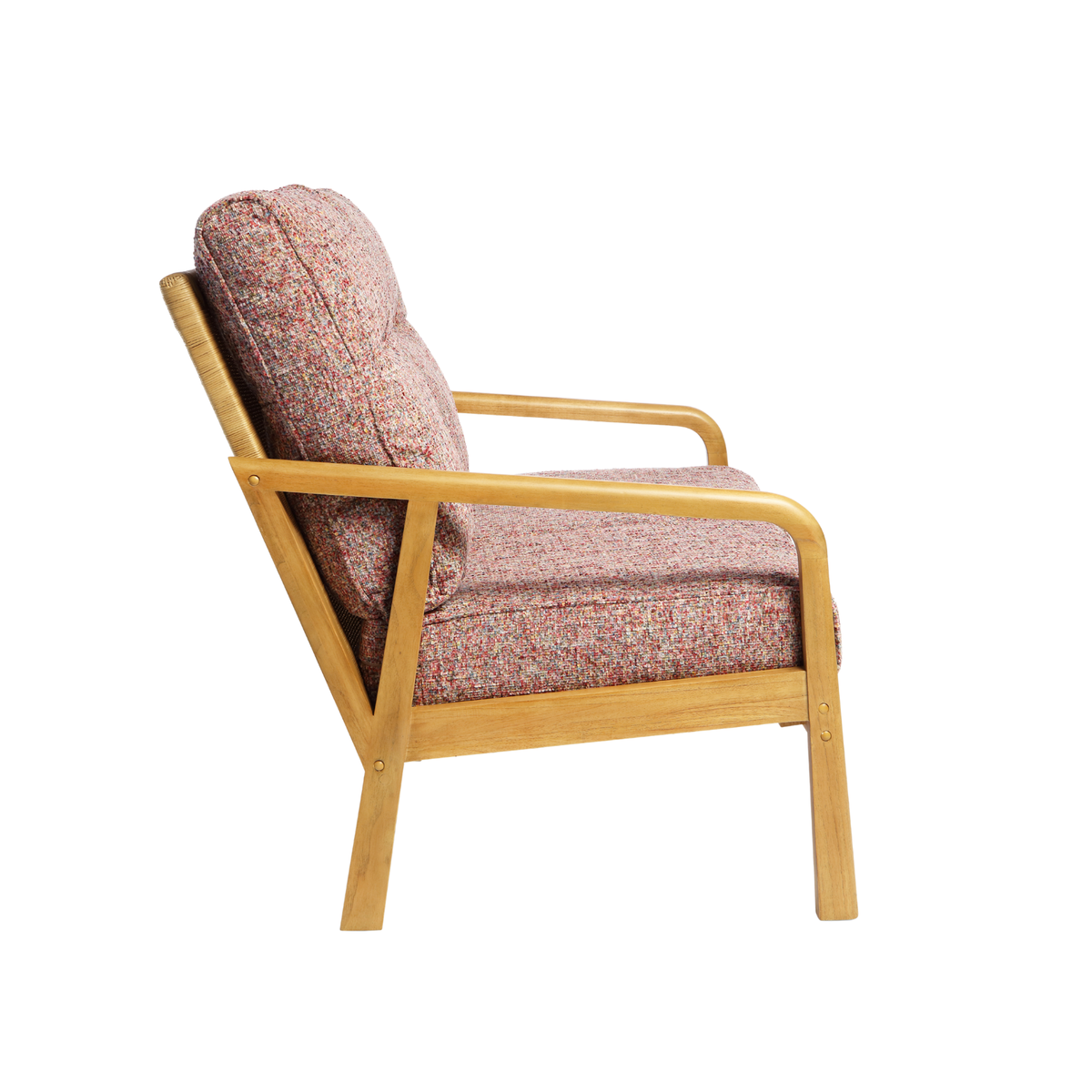 Dubai Light Oak Cane 2 Seater Sofa