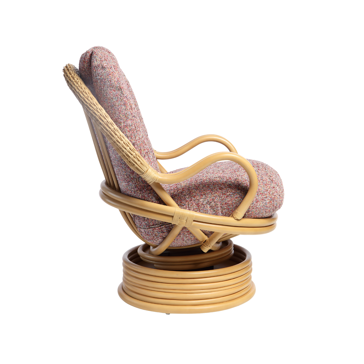 Dubai Light Oak Deluxe Swivel Rocker Chair