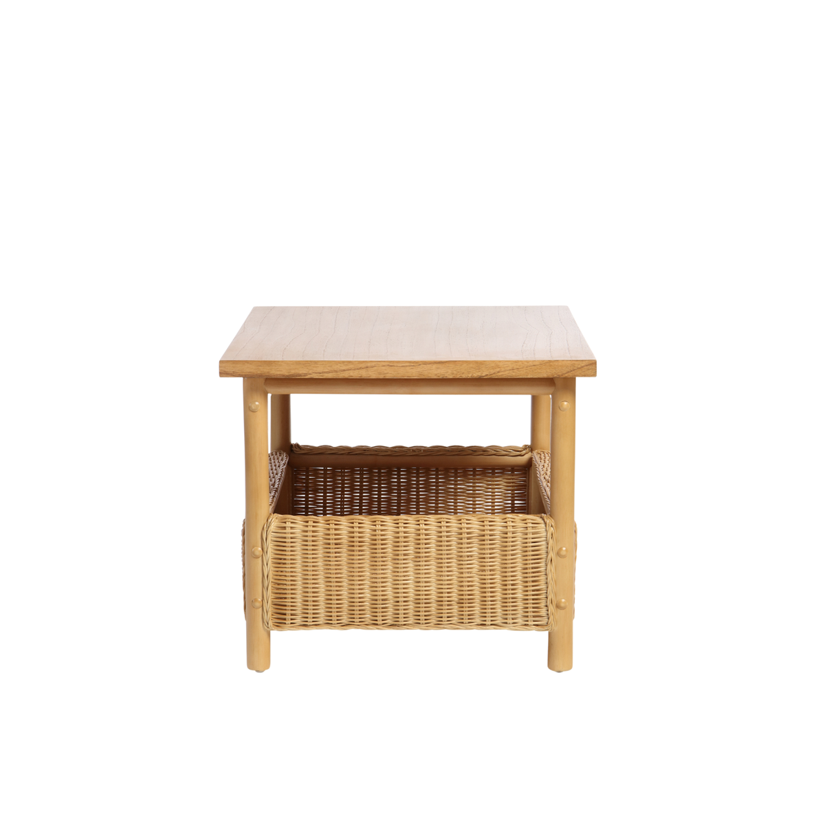 Dubai Light Oak Cane Coffee Table