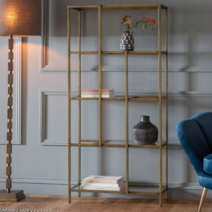 Rothwell Bronze Display Unit Bookshelves